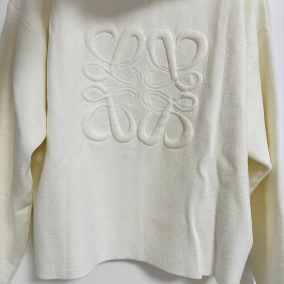 Loewe Anagram wool-blend zip-up hoodie - Picture 9 of 11